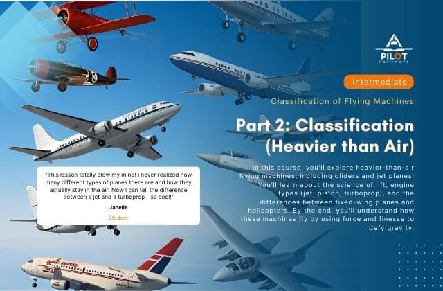 Part 2: Classification (Heavier than Air)